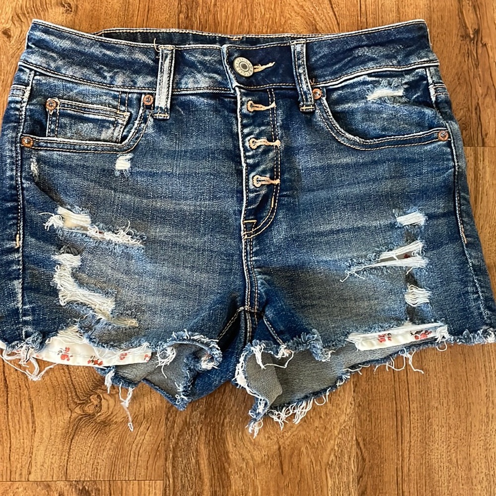 AE high rise shorties